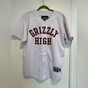 Grizzly Griptape Sz:M Grizzly High Spellout Baseball 01 Jersey PacSun Mall Brand